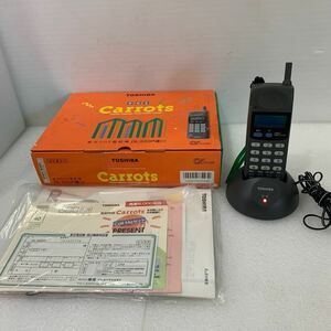 QW3301 TOSHIBA Carrots DL-S20P 中古絶版 PHS 端末　現状品　ジャンク　0111