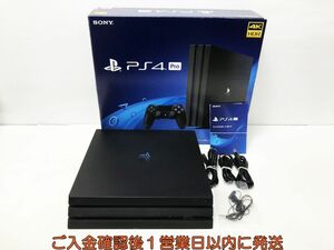 【1円】PS4 Pro 本体/箱 セット 1TB ブラック SONY PlayStation4 CUH-7200B 初期化/動作確認済 プレステ4プロ G01-429os/G4