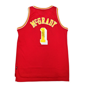 【証拠写真あり】トレイシー マグレディ Tracy McGrady NBA 直筆サイン 公式 ユニフォーム 新品 稀少品 バスケットボール