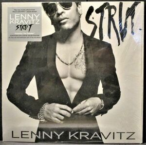 レア盤-Indies_Alternative-ポスター付属-EUオリジナル★Lenny Kravitz - Strut[2 x LP, 