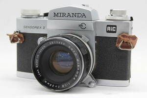【返品保証】 ミランダ Miranda Sensorex II AiC Auto 50mm F1.8 ボディレンズセット s1075