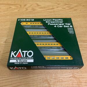 1円〜 鉄道 鉄道模型 KATO カトー ユニオン・パシフィック・ストリームライナー Nゲージ 4両セット B 外国車輌　K3085