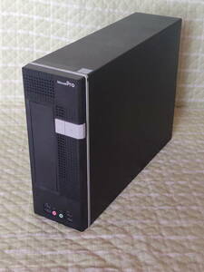 省スペース マウスコンピュータ Mpro ミニタワーケース メーカー・型番不明（Mini-ITX、電源付き）D08