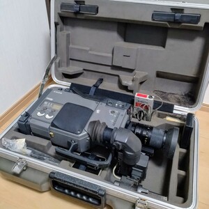 【通電OK】SONY　EDC-50　EDV-50　ビデオカセットレコーダー　ベータ　ハードケース入　レア　希少　ビンテージ