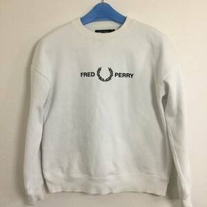 FRED PERRY トレーナー UK10 ホワイト