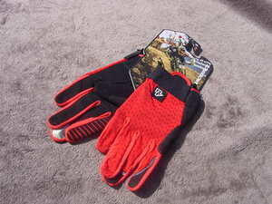 RACE/FACE STAGE GLOVE Lsize RED 新品未使用