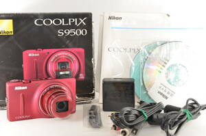 ニコン Nikon デジタルカメラ COOLPIX S9500 光学22倍ズーム Wi-Fi対応 箱付 #2528