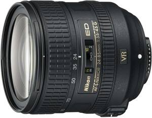 Nikon 標準ズームレンズ AF-S NIKKOR 24-85mm f/3.5-4.5G ED VR フルサイズ(中古品)