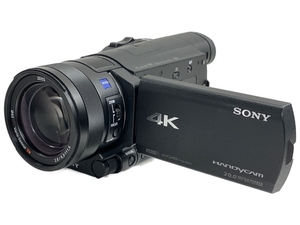 【動作保証】SONY FDR-AX100 デジタル 4K ビデオ カメラレコーダー ハンディカム 2014年製 ソニー 中古 良好 W8796092