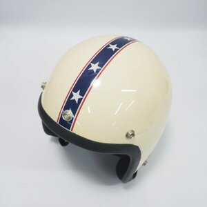 （反射）ヘルメット ラインステッカー 青 1本 アメリカライン 50cm ※ヘルメット別売り※ アクセント かわいい 星条旗