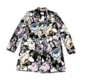 定価48000円 RINASCIMENTO リナシメント 花柄デザイン ラメ入りのコート