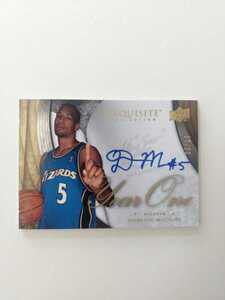 DOMINIC McGUIRE ROOKIE AUTO UPPER DECK NBA UD 07/08 Exquisite Collection YEAR ONE SP 05/10 washington WIZARDS ウィザーズ