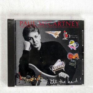 PAUL MCCARTNEY/ALL THE BEST !/ODEON TOCP6117 CD □