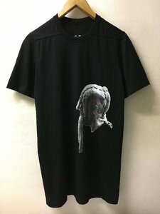 ◆国内正規 リックオウエンス 20ss アート RR20S7264-RNEP11 Tシャツ サイズS 美品　黒