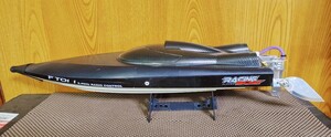 Feilun製【FT011】RACING BOAT/2.4G/全長65cm/最高速55km/ブラシレスモーター高速ボート個人改造製作途中品未完成