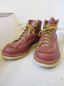 1000円～ウエスコ Wesco JOBMASTER ジョブマスター レースアップ ワークブーツ　サイズ7.5E