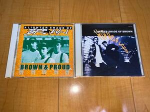 【国内盤CD】A Lighter Shade Of Brown アルバム2枚セット / ライター・シェイド・オブ・ブラウン / Brown & Proud / Hip Hop Locos