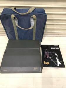 【当時物】TOSHIBA 東芝 Rupo★JW95G ワープロ　説明書付　ジャンク品