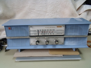真空管ラジオ　ナショナル　GX-320 ジャンク