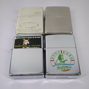 レ) 【まとめ】ZIPPO オイルライター ジッポー中古 喫煙具 ライター管理K Zippo プラチナコーティング デザインジッポー