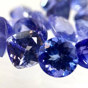 ［天然タンザナイトおまとめ］A 20ct 裸石 宝石 tanzanite jewelry ジュエリー S