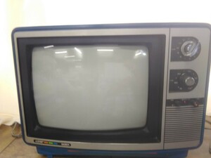 g_t W200 MISUBISHI ELCTRICカラーテレビ(14CP-101PK)★コレクション★アンティーク★電化製品★昭和レトロ☆三菱電気