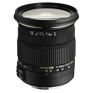 SIGMA 標準ズームレンズ 17-50mm F2.8 EX DC HSM ソニー用 APS-C専用 928636(中古 未使用品)　(shin