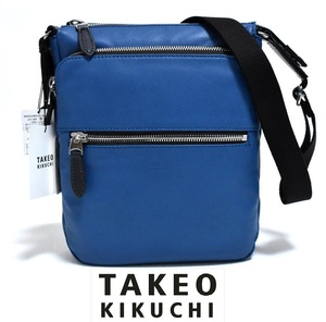 【定価2万7500円】新品 TAKEO KIKUCHI タケオキクチ ソバージュ レザーミニショルダーバッグ 717111 IKETEI イケテイ