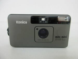 中古 カメラ Konica コニカ BiG mini ビッグミニ BM-201 フィルムカメラ ※通電のみ確認済 ／F