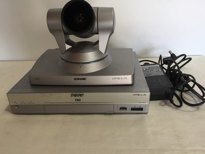 ●SONY PCS-XG80+PCSA-CXG80セツト HDビデオ会議システム /リモコン無　[K1006W1]
