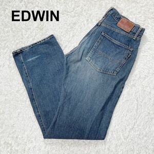 EDWIN エドウィン 赤耳 ストレート デニムパンツ 505 赤耳 W32 L35 メンズ B32418-94