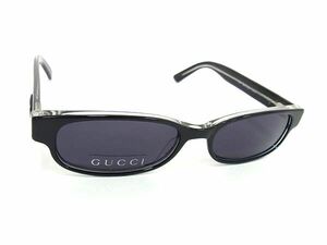 1円 ■美品■ GUCCI グッチ GG1181 サングラス メガネ 眼鏡 メンズ レディース ブラック系 AZ3955