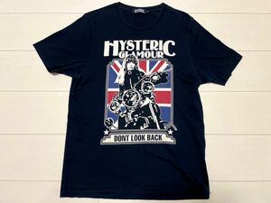 HYSTERIC GLAMOUR ヒステリックグラマー　Ｌ　名作　バイクガール Tシャツ　ヴィンテージ NO.00984