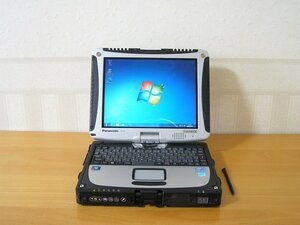 ◆TOUGHBOOK タフブック ◆CF-191W1ADS ◆Core i5/3320M 500GB 4GB 10.4TFT タッチ 無線 Win7Pro 360H