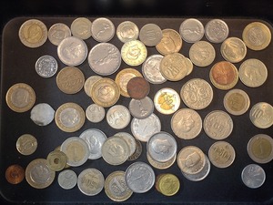 【1円スタート】トルコ共和国　トルコリラ硬貨　おまとめ　約0.4㎏