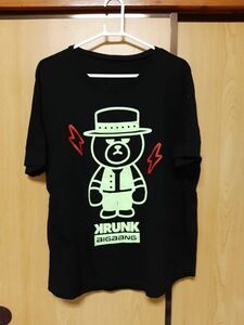 03M5555/Big Bang/ビッグバン/F/ブラック系/半袖Tシャツ/プリントTシャツ/ロゴプリント/メンズ/大きめサイズ/SOL 00番