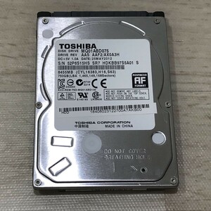 送料185円 TOSHIBA MQ01ABD075 750GB ハードディスク[C1601]