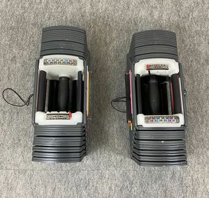 B18UB16 可変式ダンベル SPORT9.0 40Kg×2点 計80㎏ ブロックダンベル 筋トレ POWER BLOCK 元箱付き