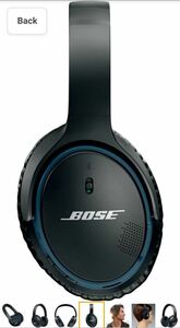 Bose SoundLink AE II Bluetooth Compatible Around Ear Wireless Headphones black