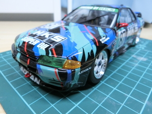 ハセガワ　1/24 　ＨＫＳ　１９９３　スカイラインＲ３２　ＧＴ－Ｒ　グループA 　組み立て完成品