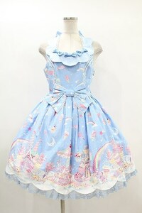 Angelic Pretty / MilkyPlanetジャンパースカート Free ブルー H-24-03-15-1031-AP-OP-NS-ZH