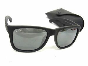 1円 Ray-Ban レイバン 4165-F 622/6G ジャスティン サングラス メガネ 眼鏡 メンズ ブラック系 BF7209