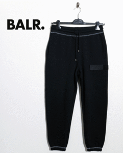 新品★最大値下げボーラー BALR. トレーナーパンツ スウェットパンツ ジャージ 裏起毛 BALR メンズ B10056 ブラック 　サイズS