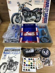 タミヤ 1/6 ビッグスケール ハーレースポーツ FXE1200 スーパーライド 組み途中TAMIYA プラモデル 