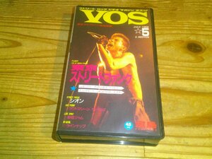 VHSビデオ：宝島 ボスッ！ VOS第5号 JULY.1988 東京ストリートファンク：シオン：ボ・カンボス：じゃがたら：ミュートビート他