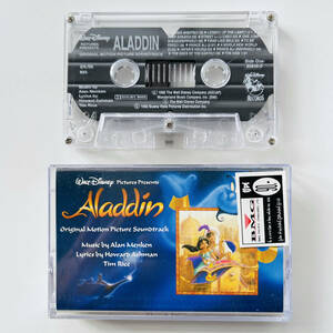 正規版 カセットテープ〔 Aladdin - Alan Menken Howard Ashman Tim Rice 〕アラジン ディズニー Disney