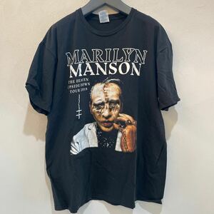 マリリンマンソン　ヴィンテージ　半袖Tシャツ　サイズXL バンドTシャツ 