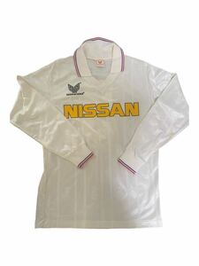 日産FC 1980s アウェイ AWAY 2nd #5 長袖 L/S ユニフォーム マラカナ Maracana Nissan FC 横浜F・マリノス 日産自動車サッカー部