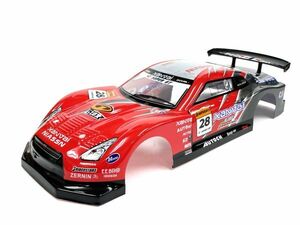 【激安】 R35 GTR タイプ 赤 1/14 ドリフトラジコンカー用 スペアボディー ※練習用、乗せ換え、予備におススメです！