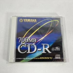 YAMAHA ヤマハ 700MB CD-R １枚 COM80HY 未開封品 ケースにヒビあり